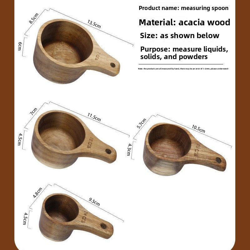 Acacia Wood 9-Piece Kitchen Utensil Set