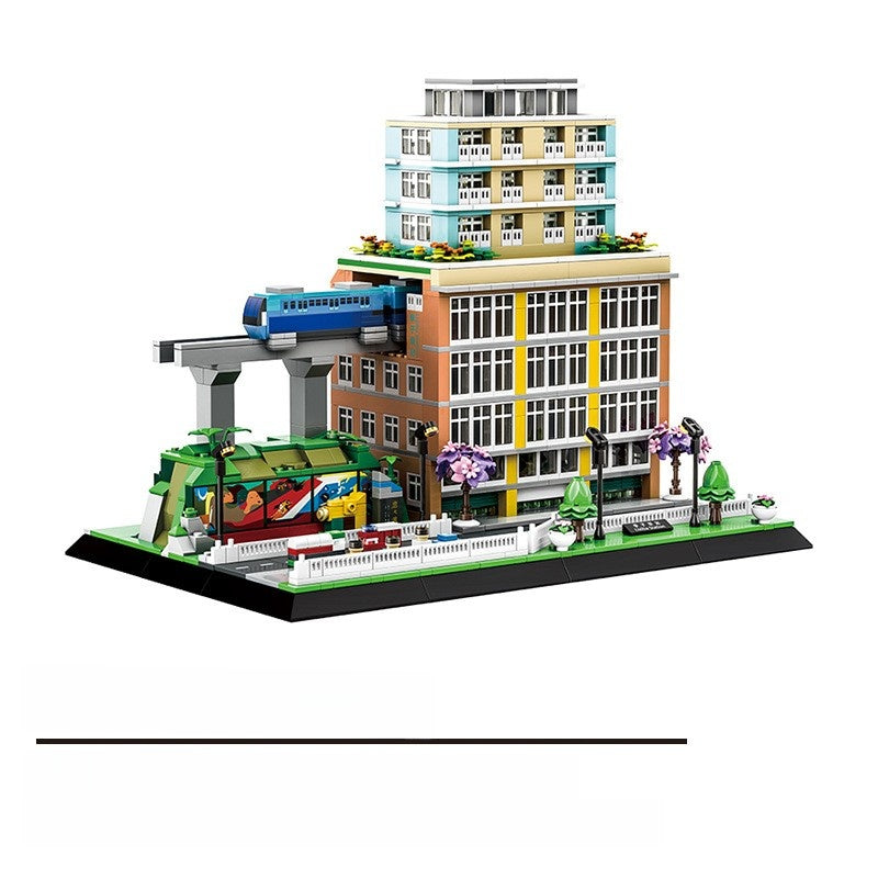 Architectural Building Blocks Set