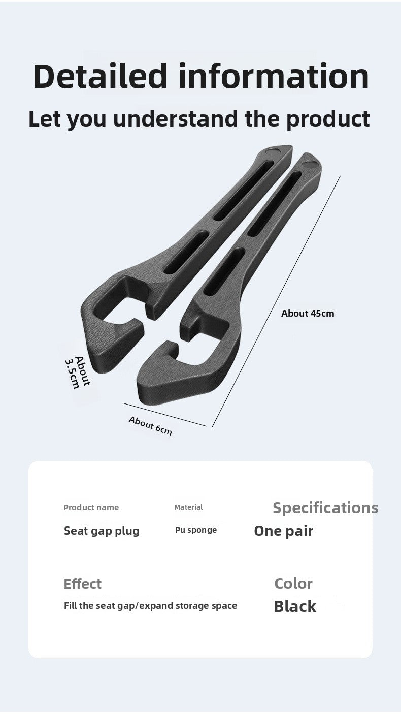 Car Seat Gap Stopper Storage Organizer