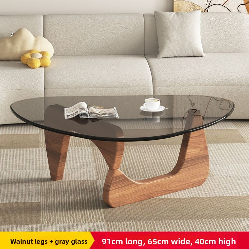 Simple and creative round coffee table