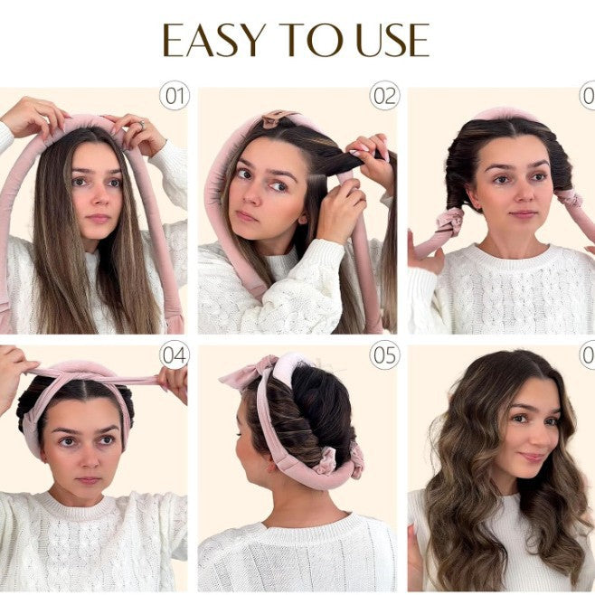 Soft Butterfly Bow Sleep Hair Coiler