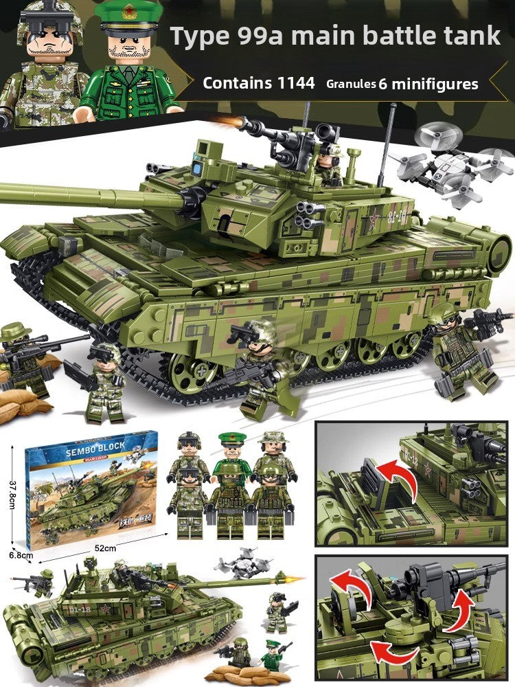 Military Tank Building Blocks Set