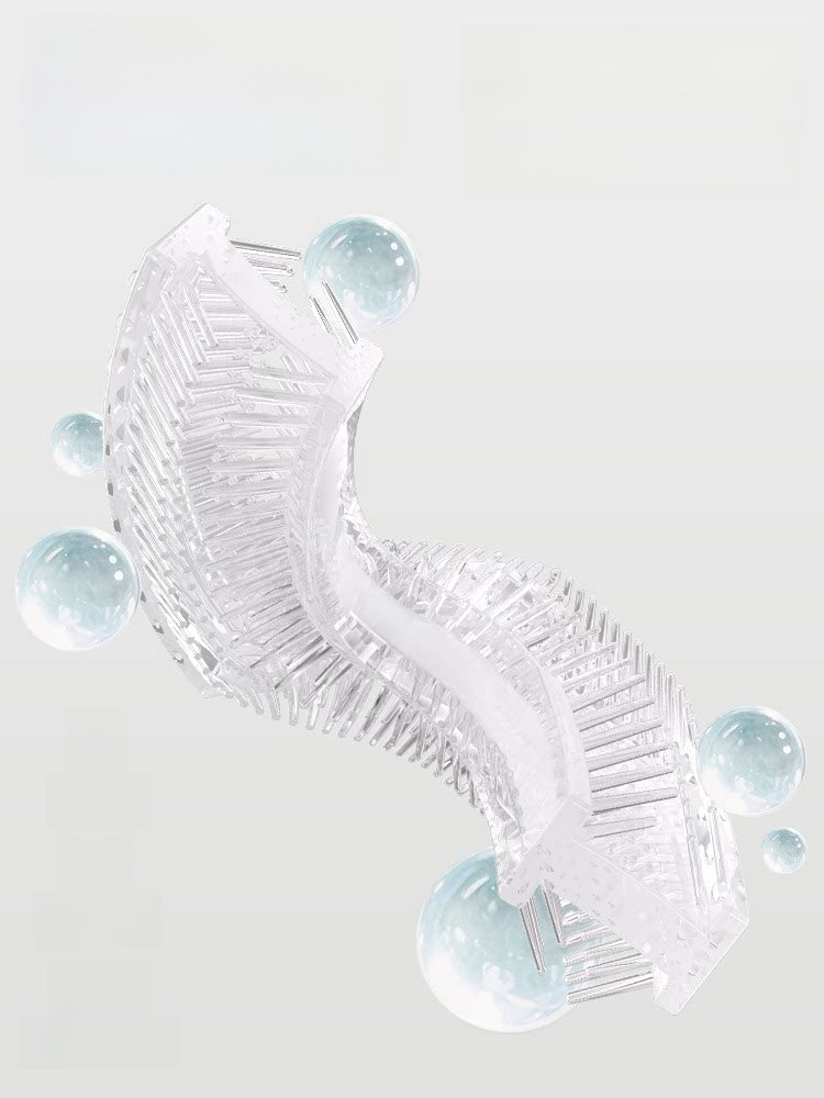 U-Shaped Silicone Children Training Toothbrush