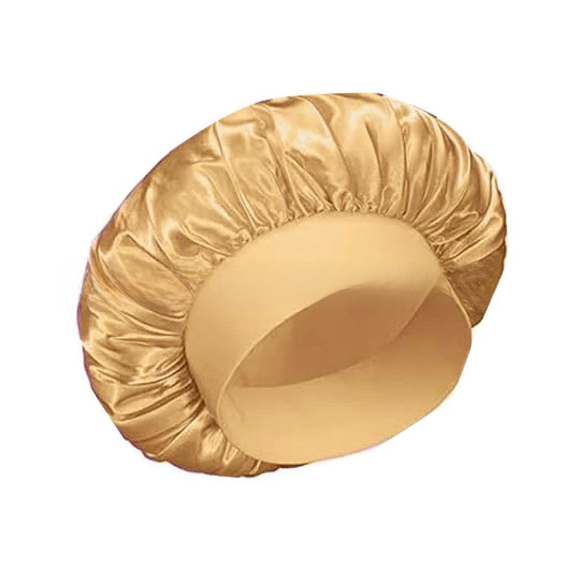Wide Brim Stretchy Hair Care Cap