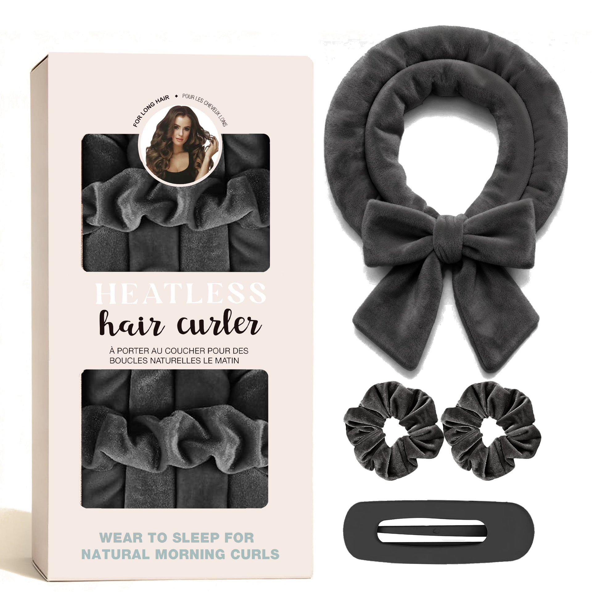 Soft Butterfly Bow Sleep Hair Coiler