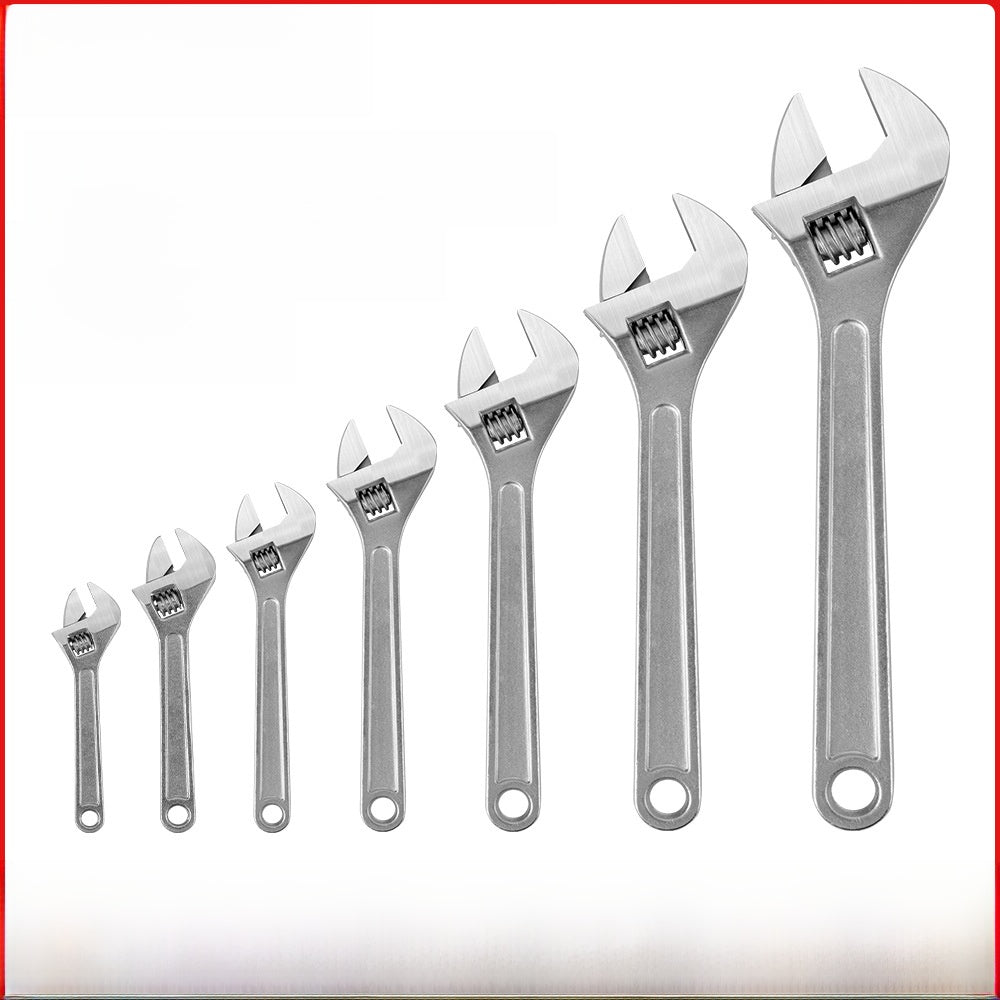 Adjustable Wrench with Self-Locking Mechanism