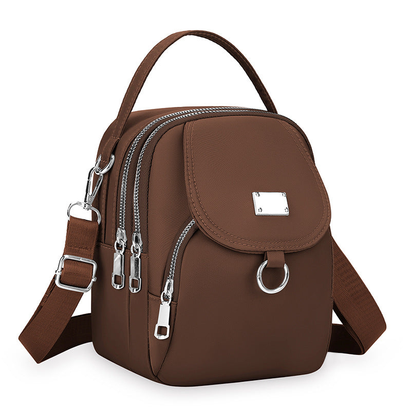Women's Oxford Cloth Crossbody Shoulder Bag
