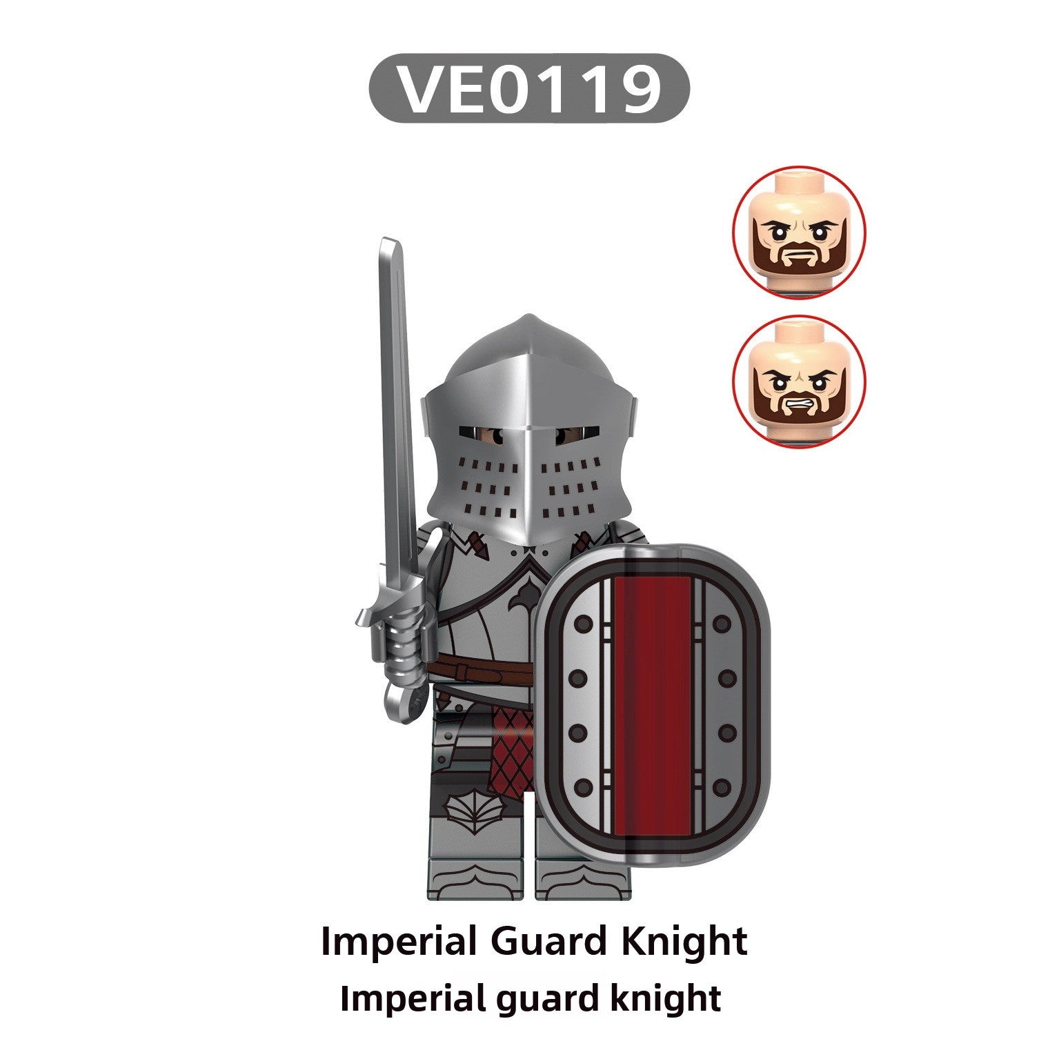 Medieval Knights and Imperial Guards Custom Collectible Minifigure