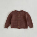 Handmade Crochet Cotton Cardigan for Children
