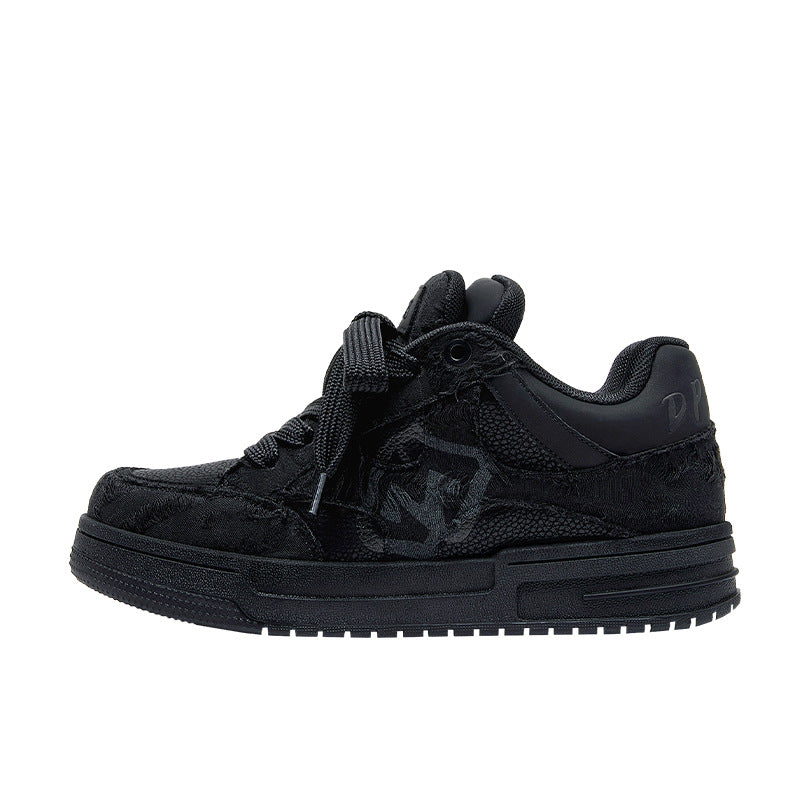 Destruction Aesthetic Low Top Casual Shoes