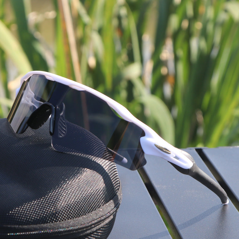 TR90 Sports Riding Sunglasses UV400 Protection Half Frame