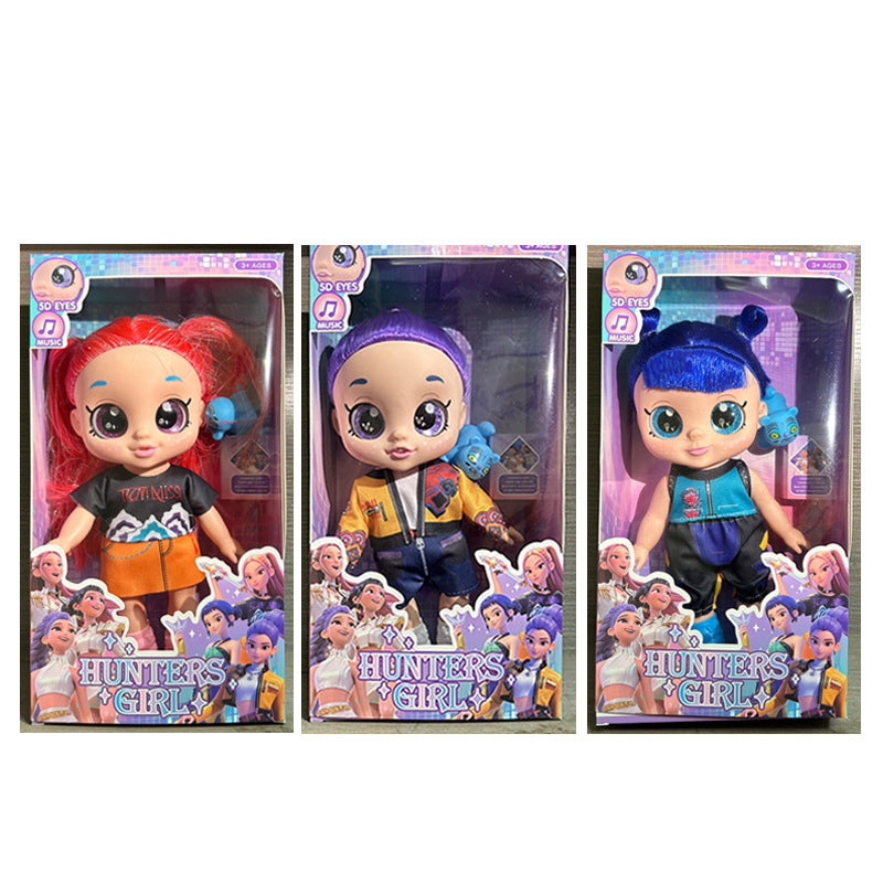 5D Eyes Articulated Music Doll with Theme Song