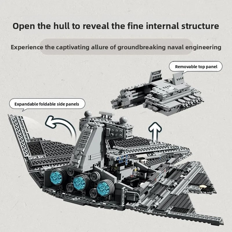 Star Wars Imperial Star Destroyer Building Blocks Set
