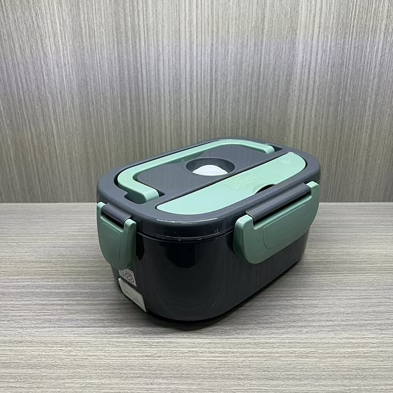 1.5L Portable Electrice Heating Lunch Box| Dual Use 12V/24V/110V/220V Car And Home Food Warmer | Stainless Steel Multi-Functional Cooker