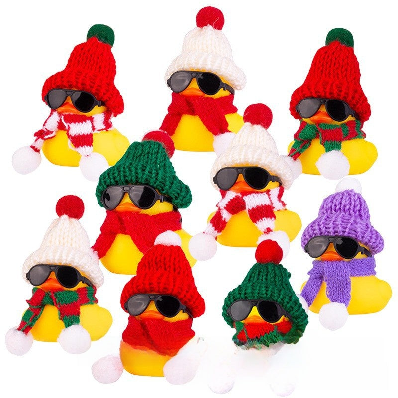 Cool skateboard rubber duck children's water play ducklings