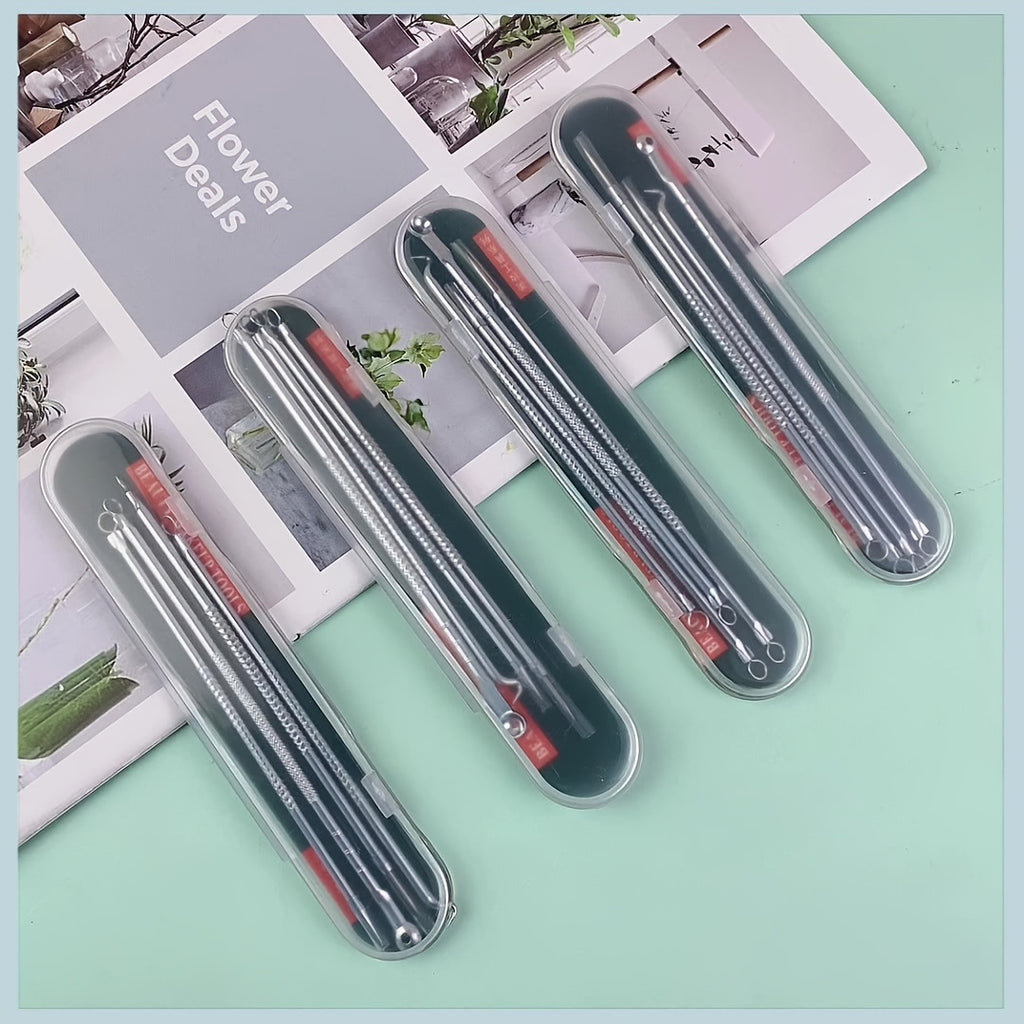 Acne Needle Clip Set Stainless Steel Beauty Tools