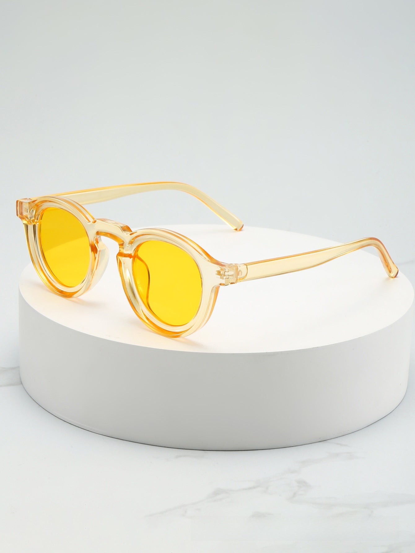 Retro Round UV Protection Sunglasses