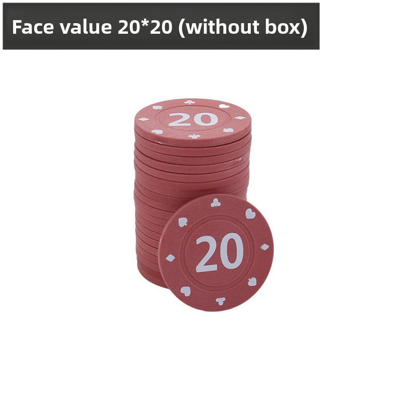 Plastic Poker Chips for Card Games