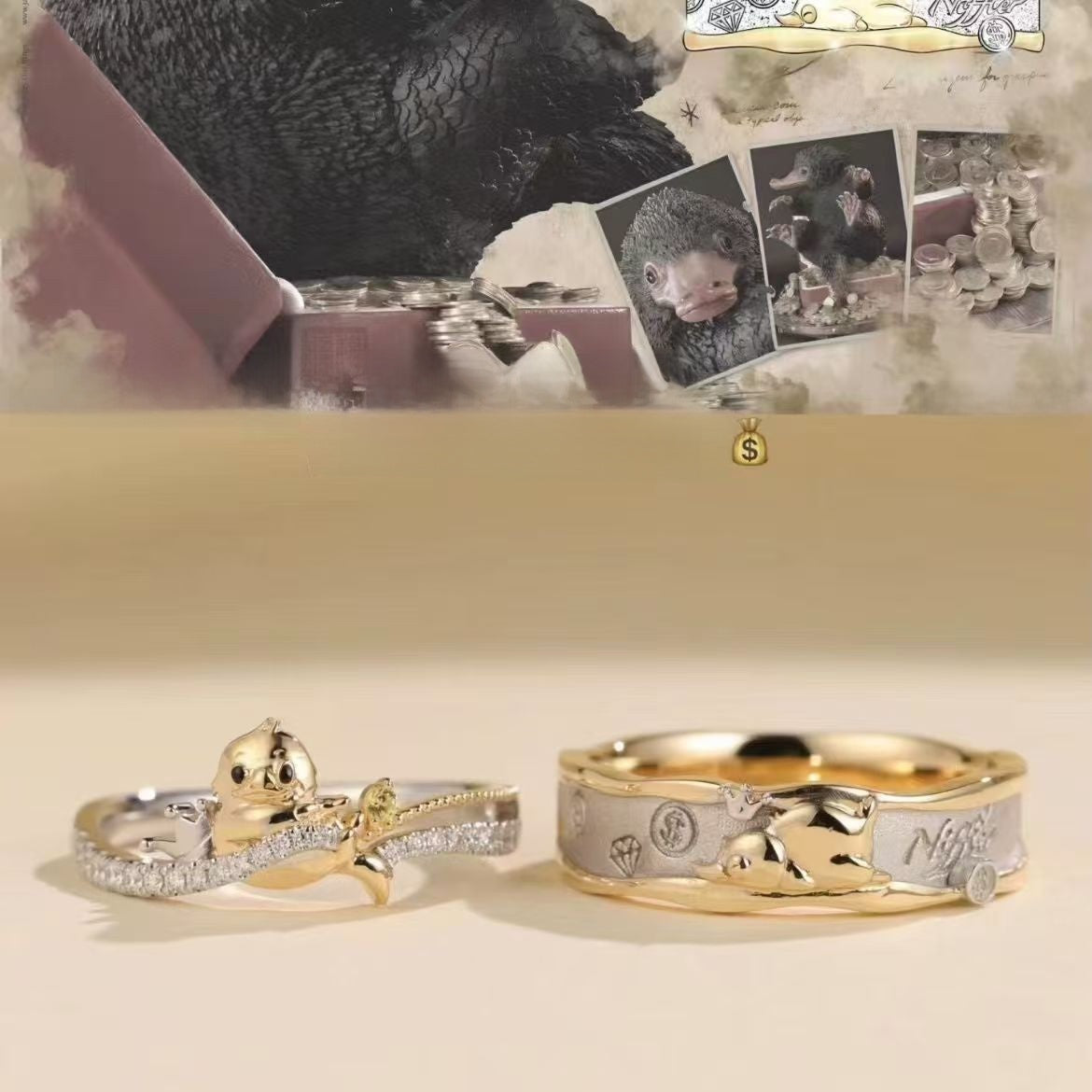 Harry Potter Ravenclaw House Ring Anime Fan Merchandise