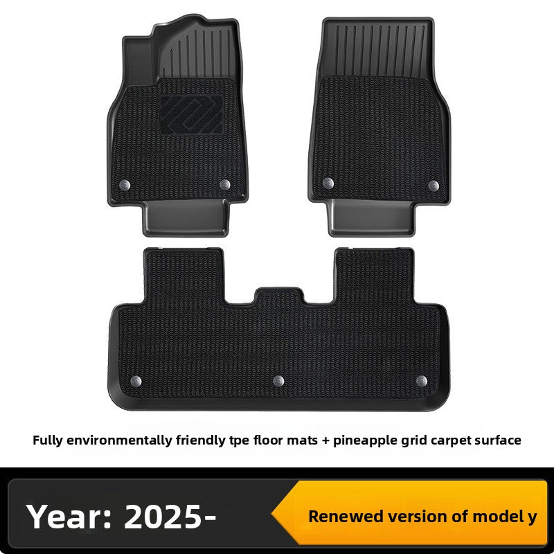 Tesla Model 3/Y Custom Fit TPE All-Weather Floor Mats