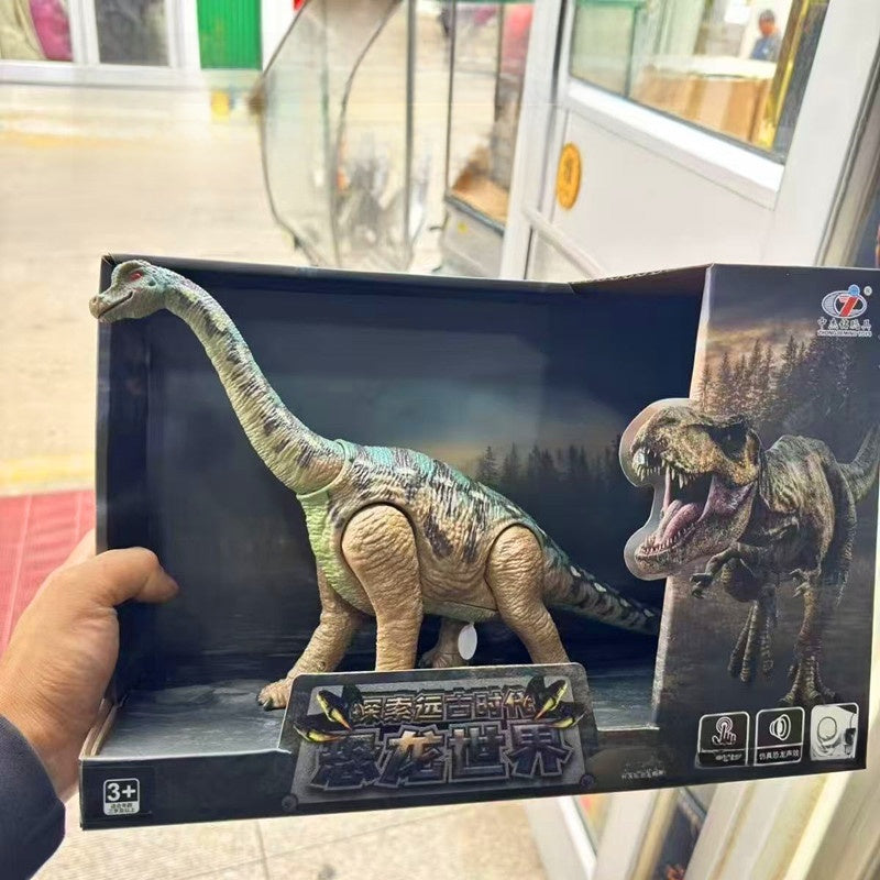 Large Remote Control Dinosaur Toy with Sound and Light