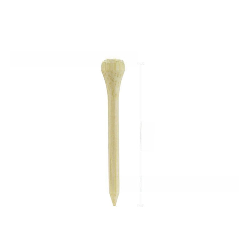 Wood Fiber Golf Tees with Customizable Stripes