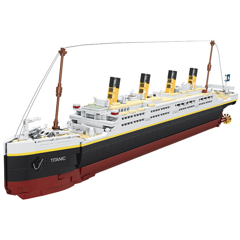 Titanic Cruise Ship Building Block Model