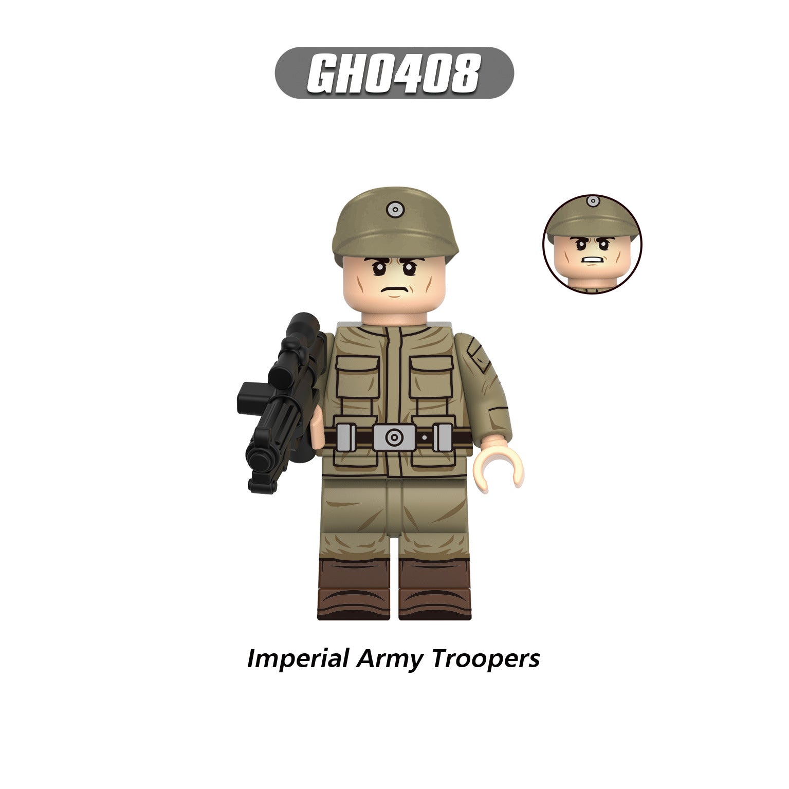Galactic Empire Security Forces Custom Space Soldier Minifigures