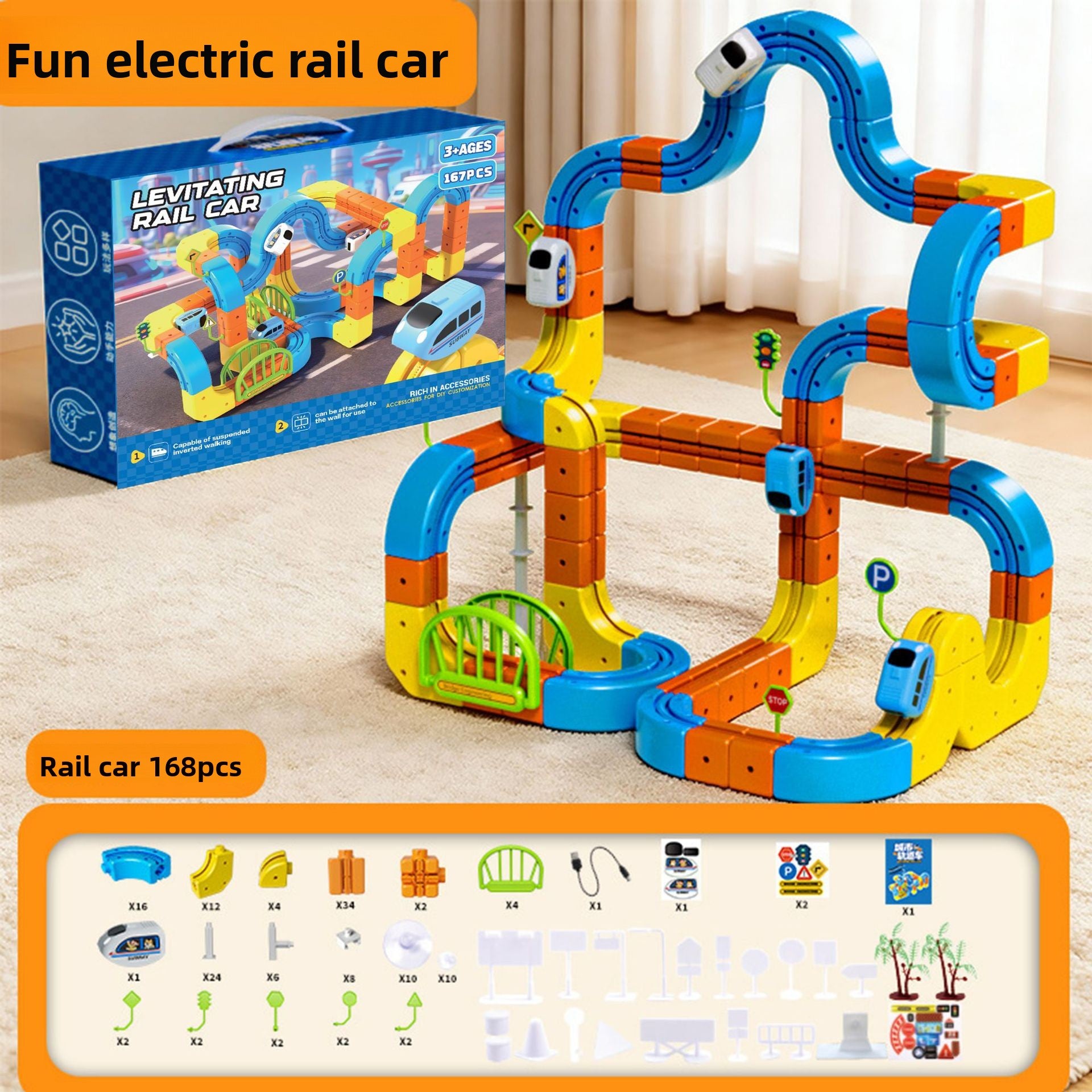 Magnetic Track Toy