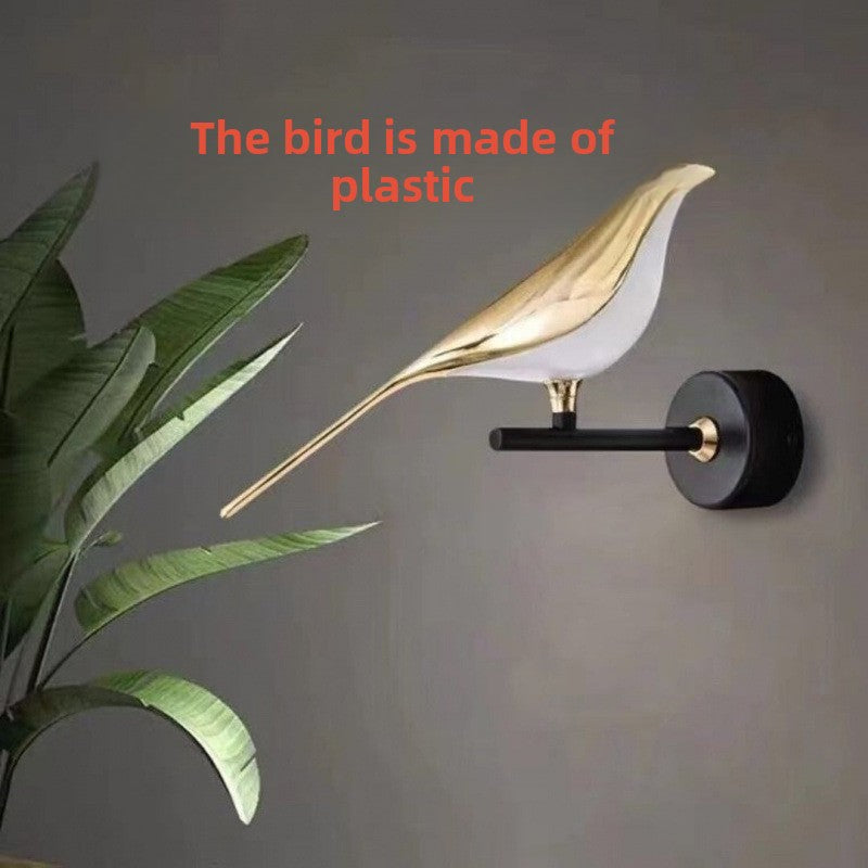 Scandinavian Bird Wall Lamp
