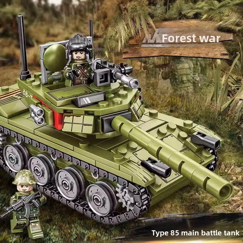 Military Aircraft Carrier Building Blocks Set