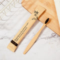 Biodegradable disposable bamboo toothbrush