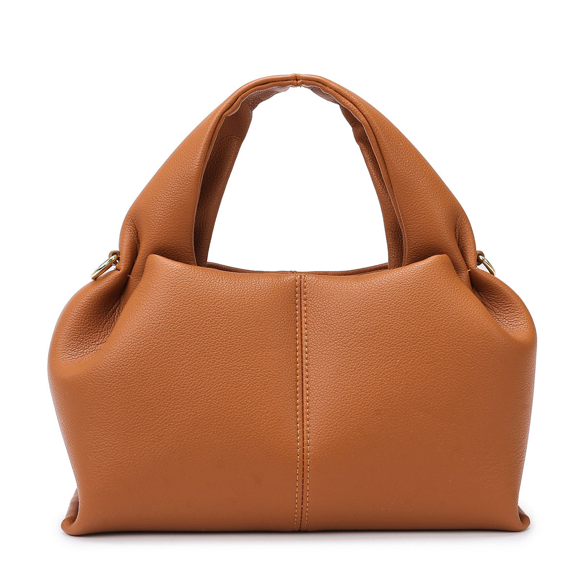 Slouchy PU Leather Cloud Shoulder Bag Large Capacity Minimalist Hobo Purse