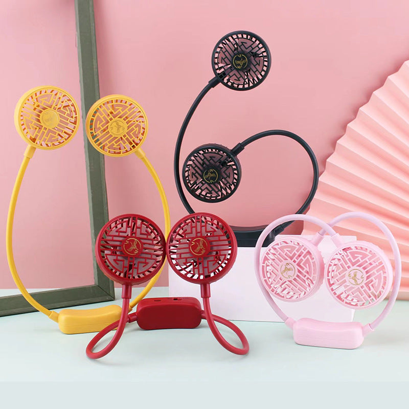 Foldable USB Rechargeable Neck Fan