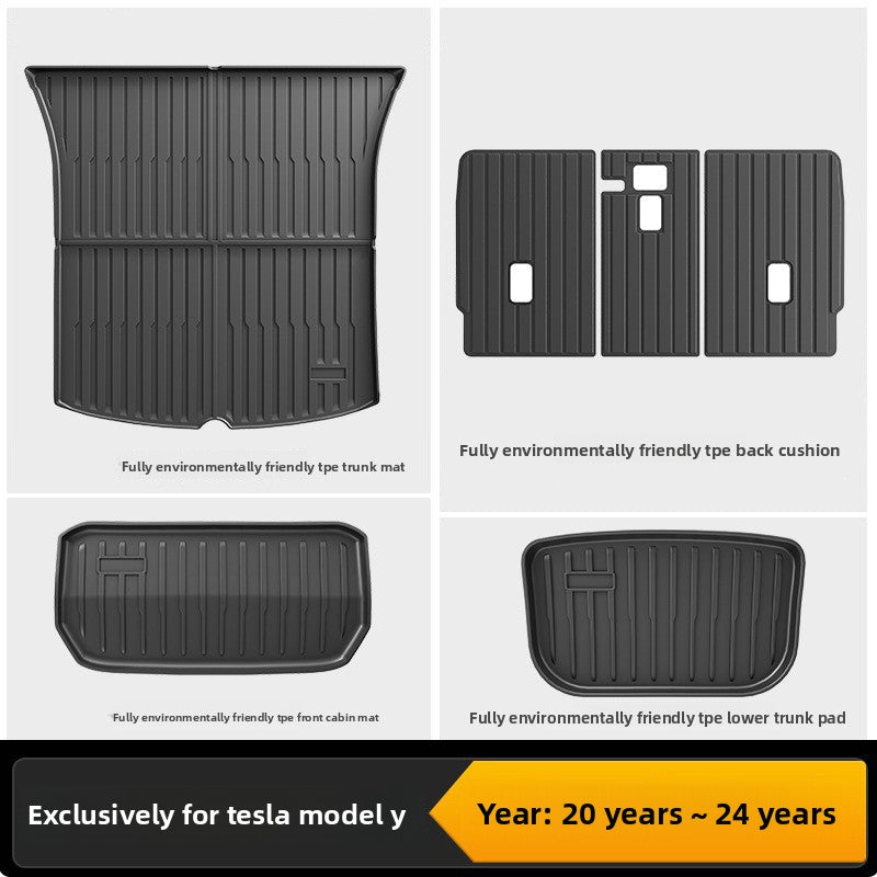 Tesla Model 3/Y Custom Fit TPE All-Weather Floor Mats