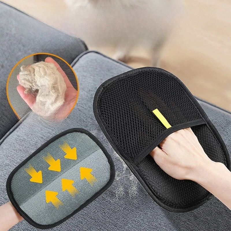 Pet Hair Removal Gloves for Cats and Dogs