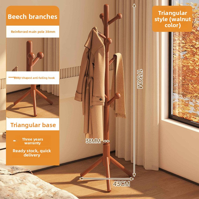 Wooden Coat Rack