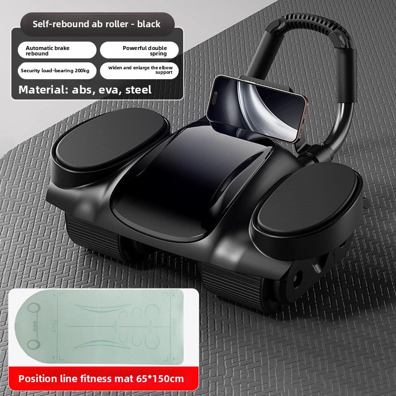 Abdominal Wheel Exercise Mat with Knee Pad