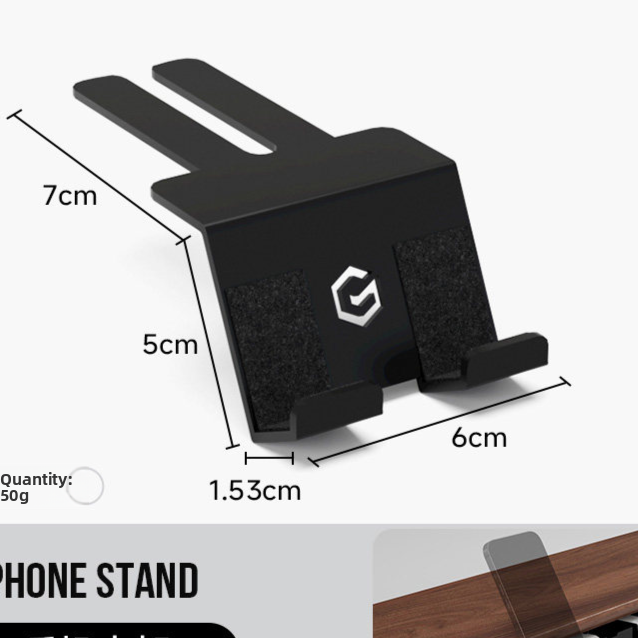 Computer Desktop Storage Pad Elevated