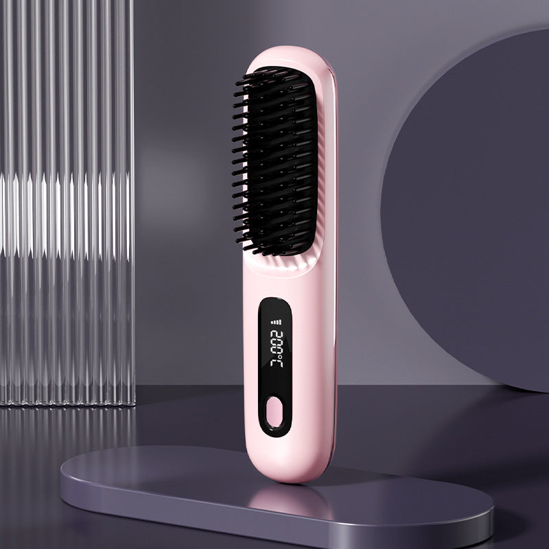 Wireless Ionic Hair Straightener Comb