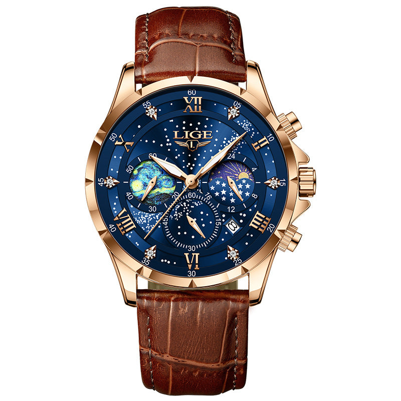 Waterproof Luminous Quartz Watch