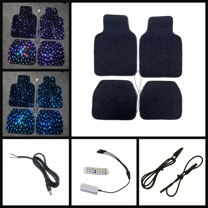 Starlight Fiber Optic car rug mat light