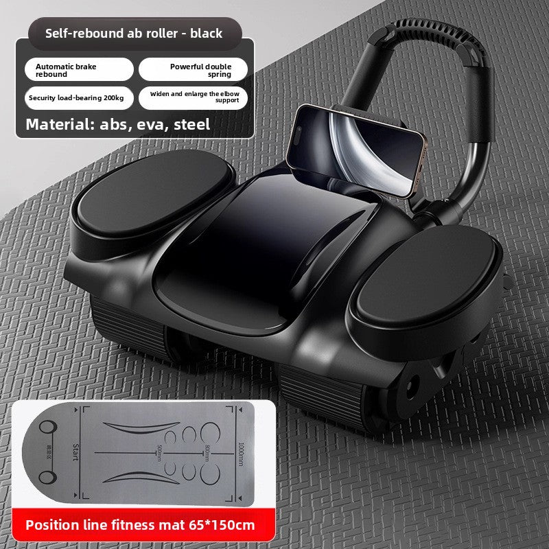 Abdominal Wheel Exercise Mat with Knee Pad