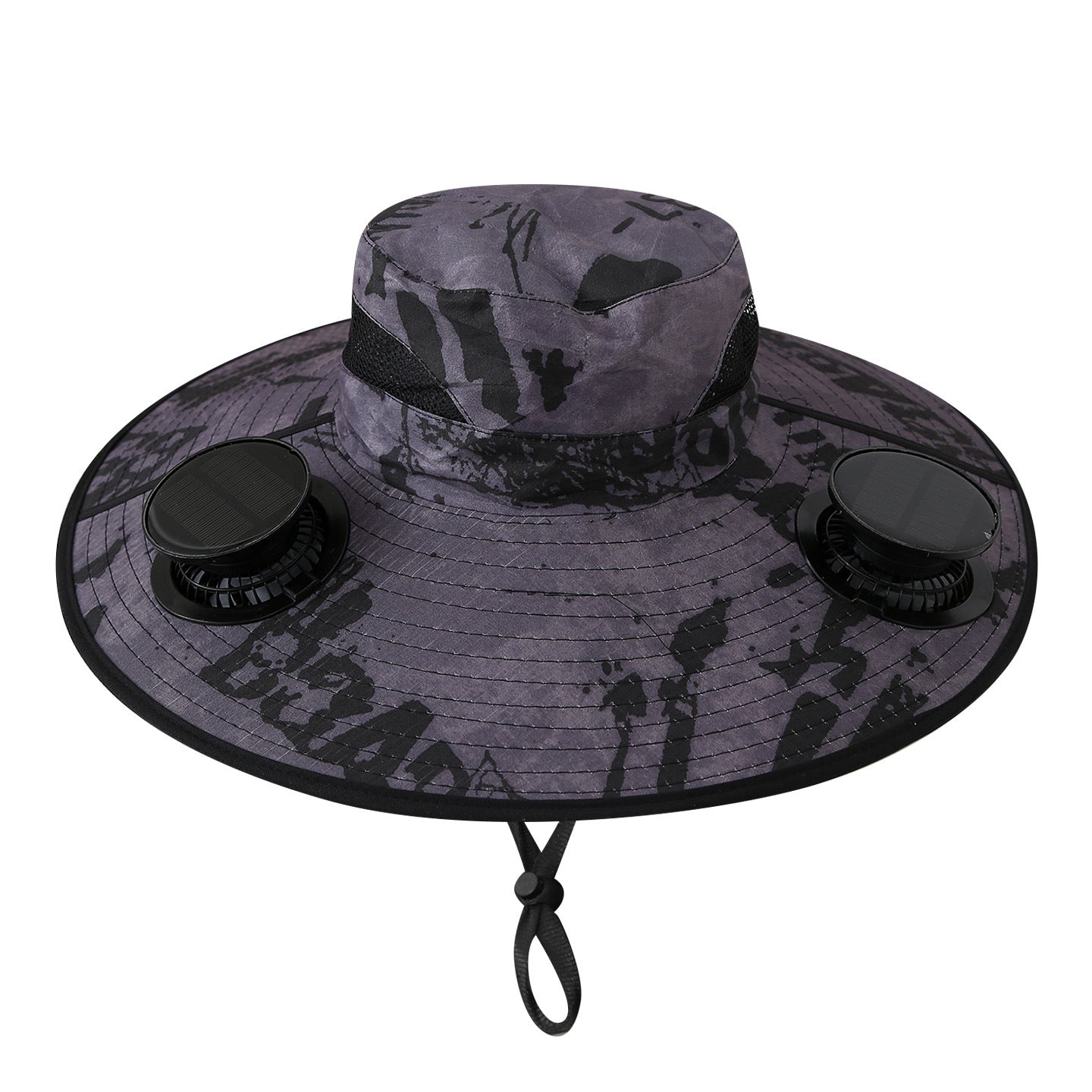 Solar Powered Cooling Hat with Adjustable Fan