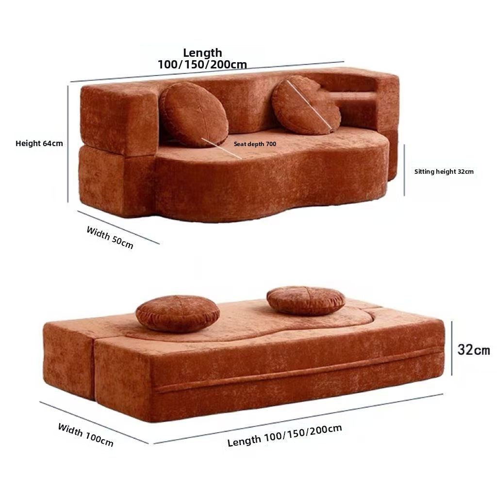 Foldable sofa bed
