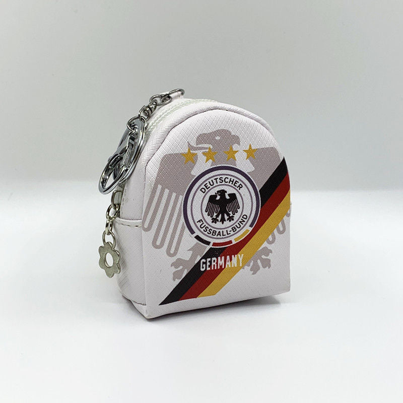 Football Team Coin Purse Key Storage