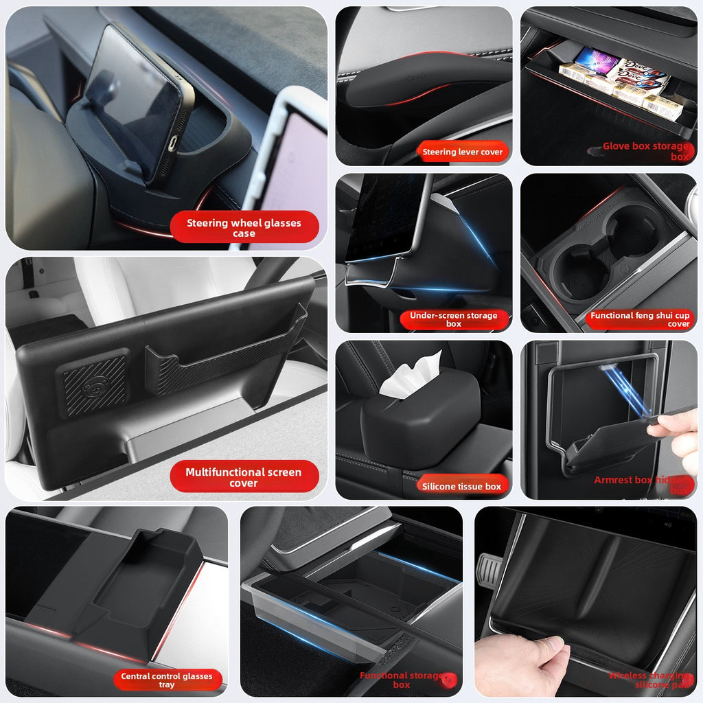 Tesla Model Y Rear Storage Organizer
