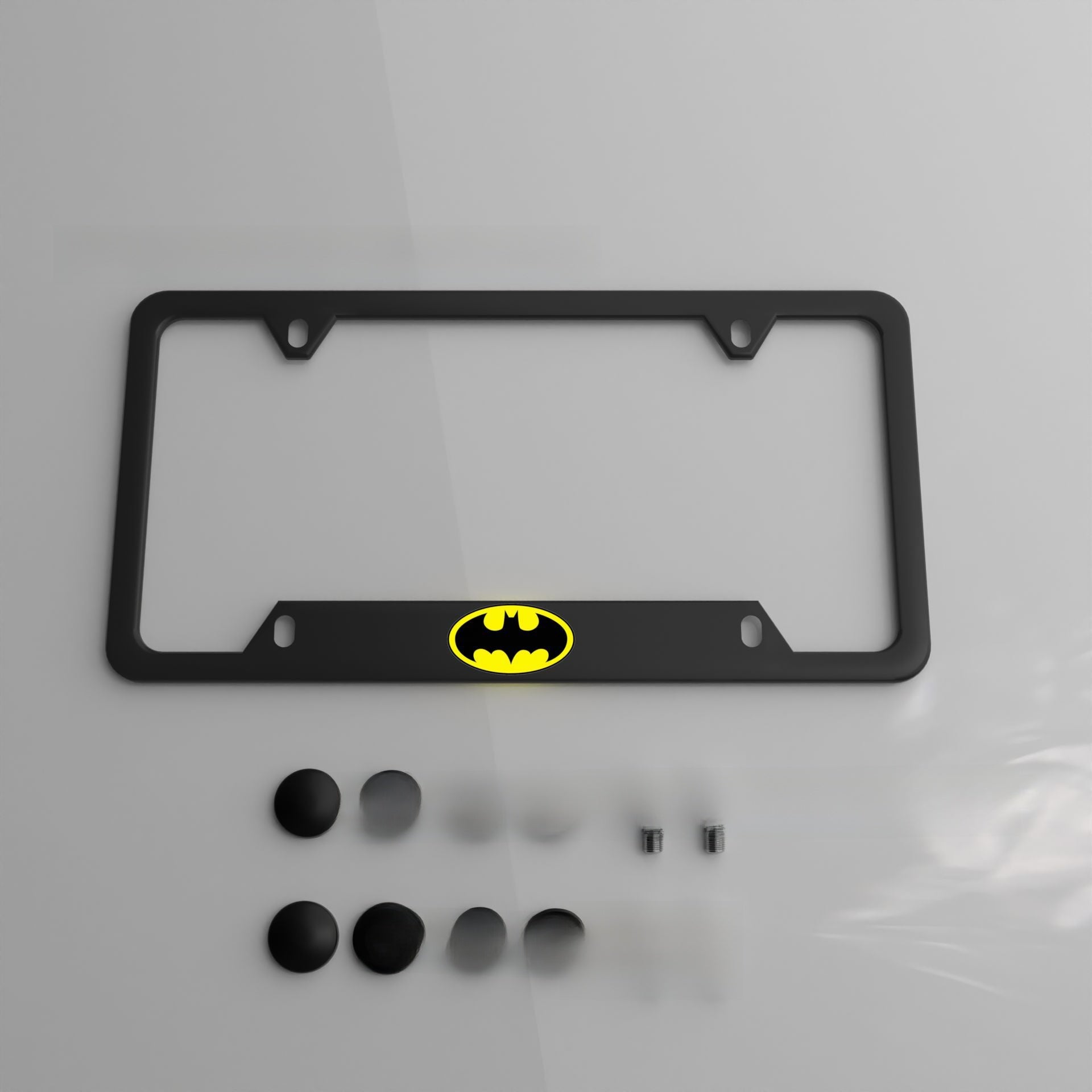US Standard License Plate Frame with UV Coating