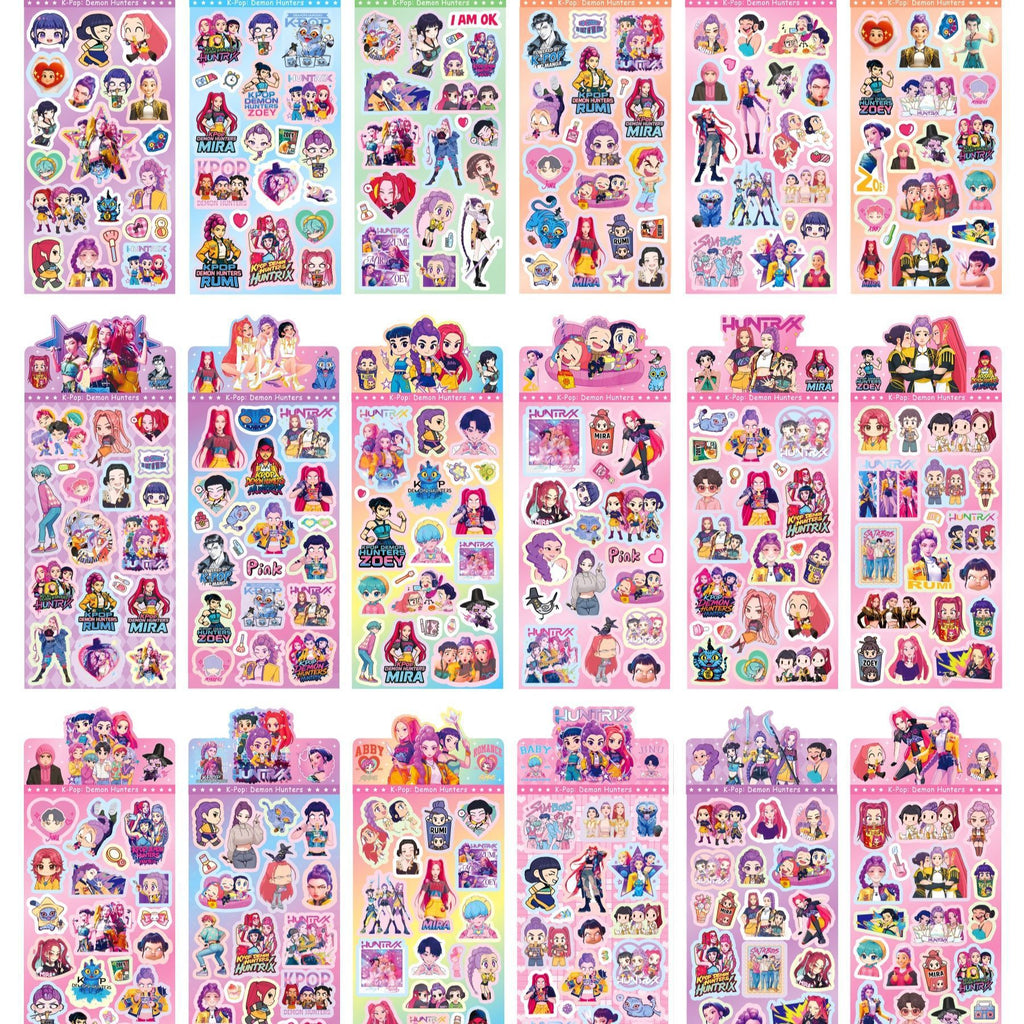 Kpop Witch Hunter Laser Stickers