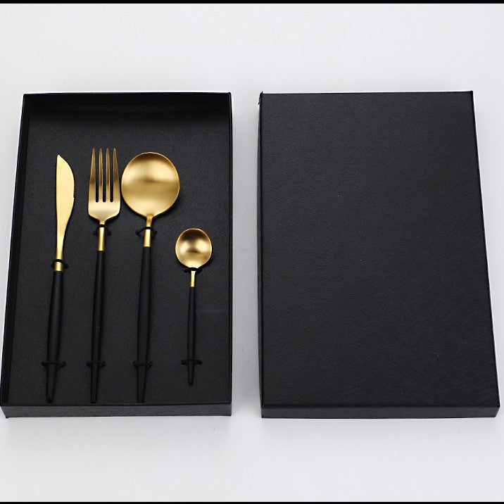 Stainless Steel Cutlery Set with Gift Box